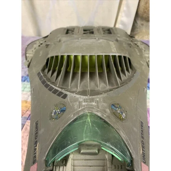 VTG 1988 G.I. Joe  X-19 Ghost Rider Stealth Fighter Incomplete For Parts As Is - Picture 4 of 13